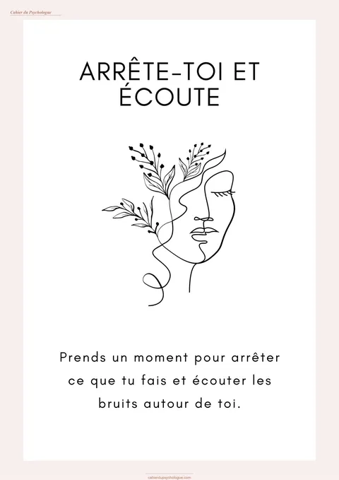 Cartes d'adaptation aux inquiétudes pour enfants — aperçu du cahier PDF