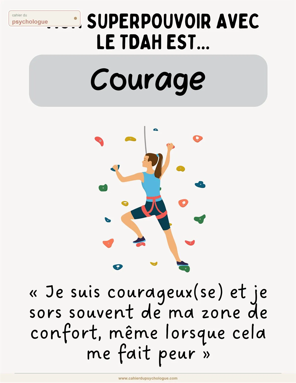 Affiche stratégies d'organisation