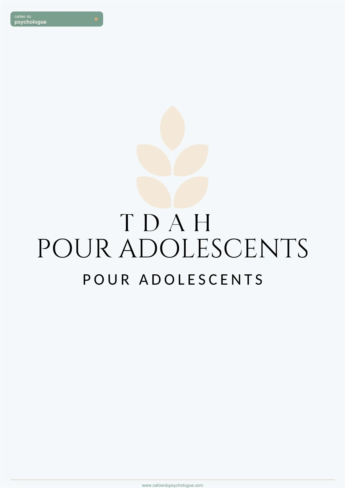 Pack TDAH adolescents