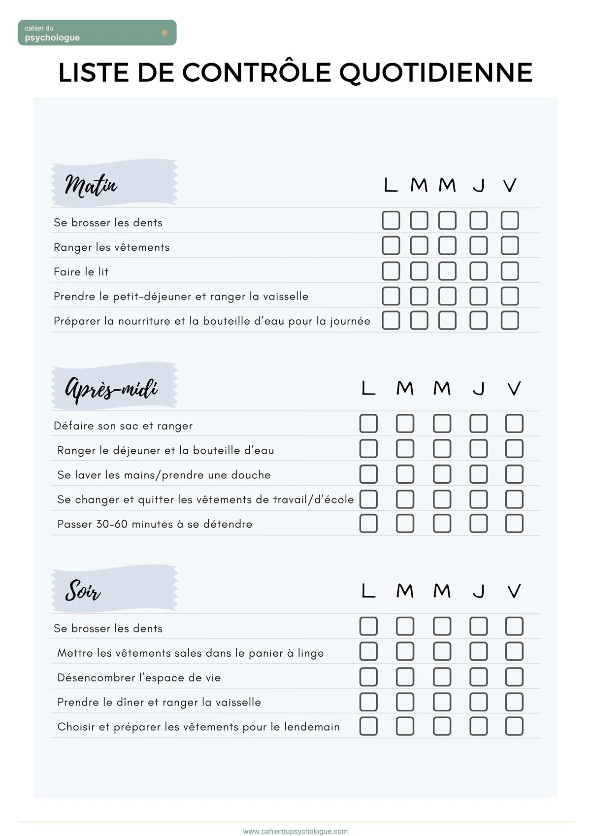 Outils de gestion du temps