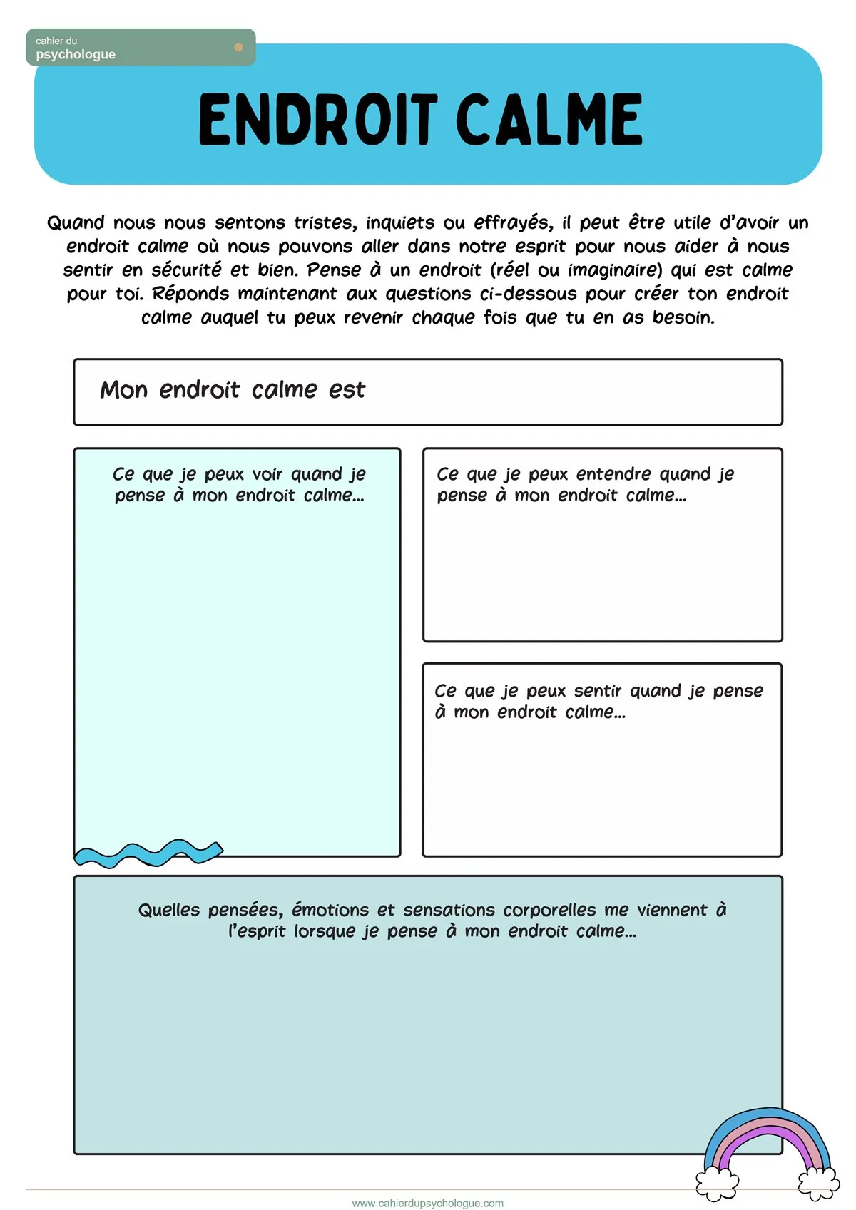 Outils de routine enfants