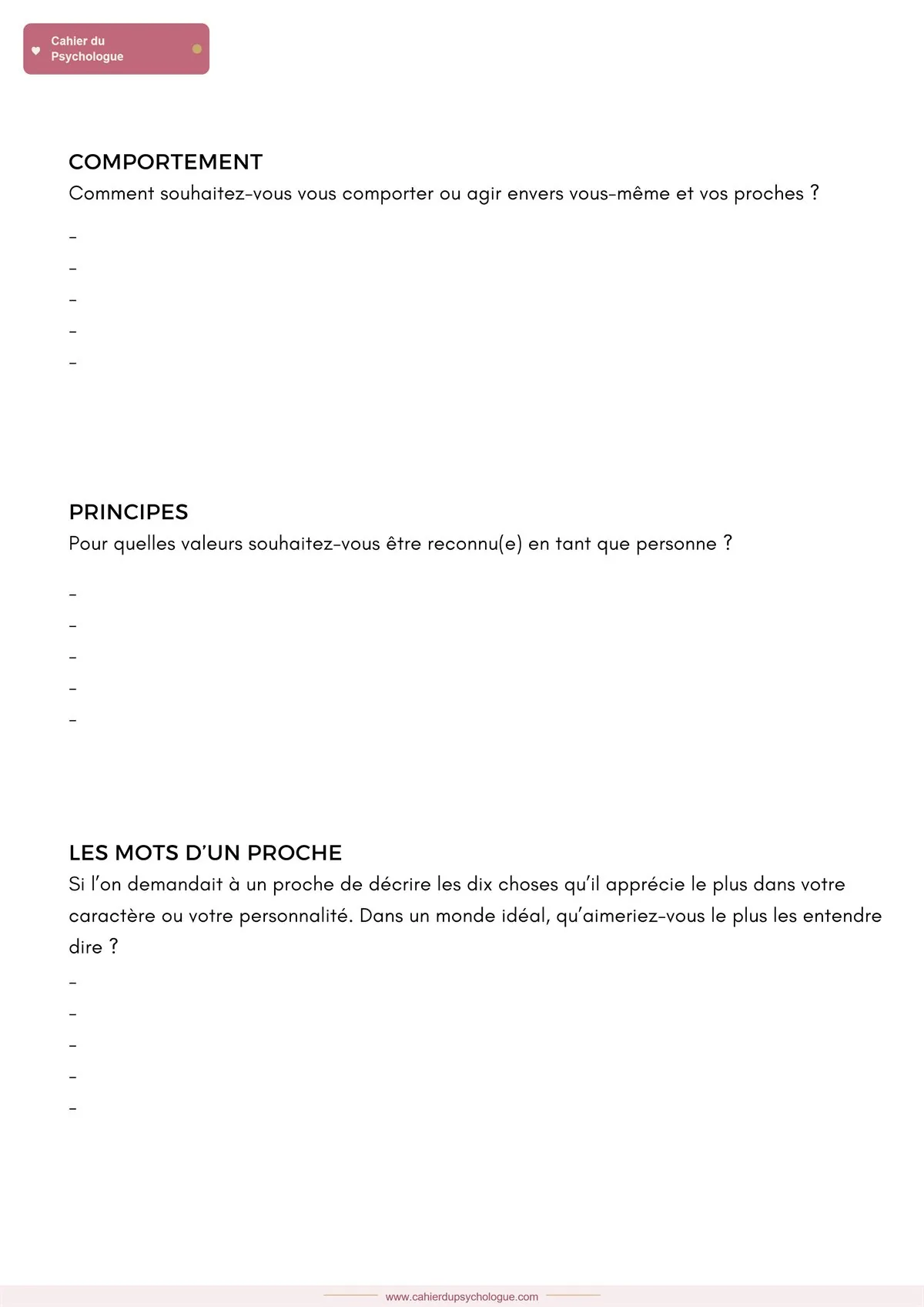 Restructuration de l'autocritique