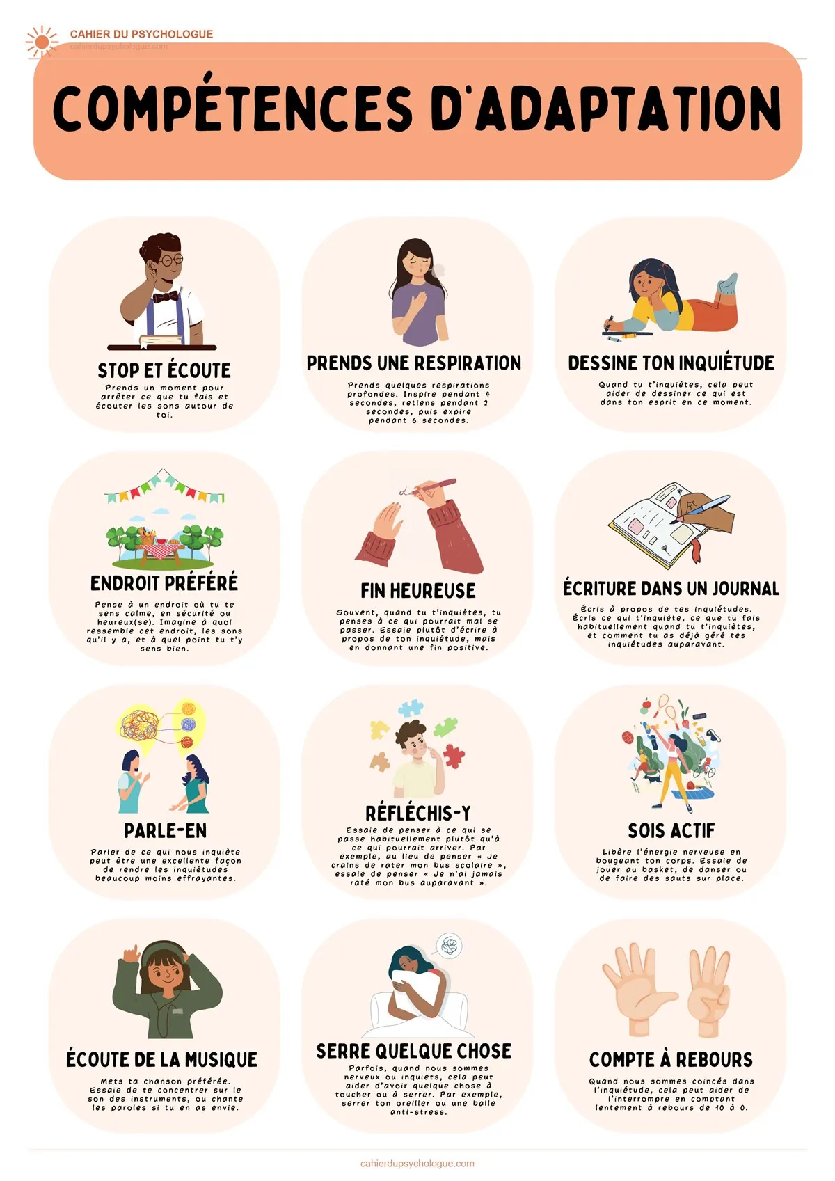 Exercices de sécurité enfants