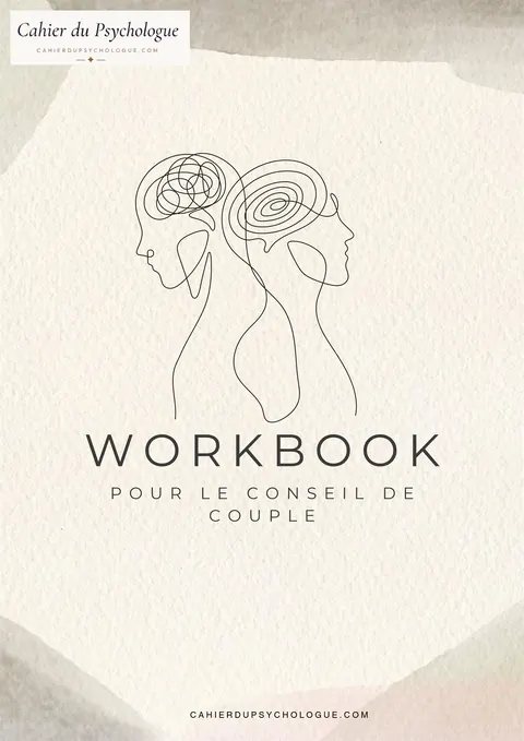 Cahier exercices relationnels pour couples — aperçu du cahier PDF