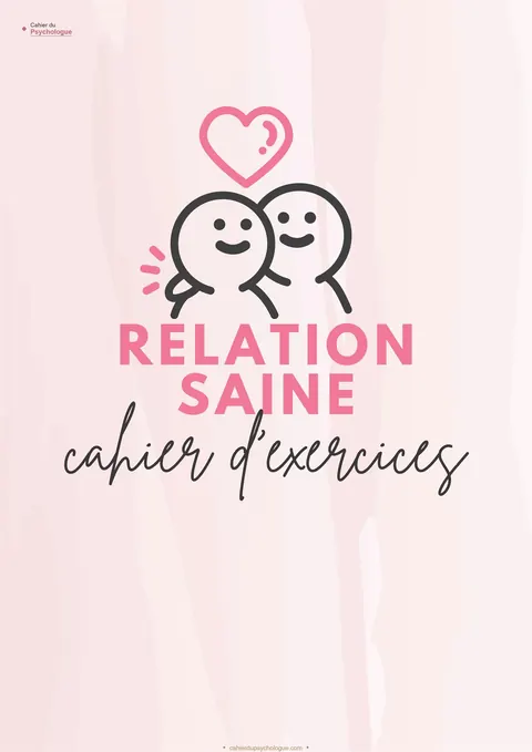 Pack Relations Saines — aperçu du cahier PDF