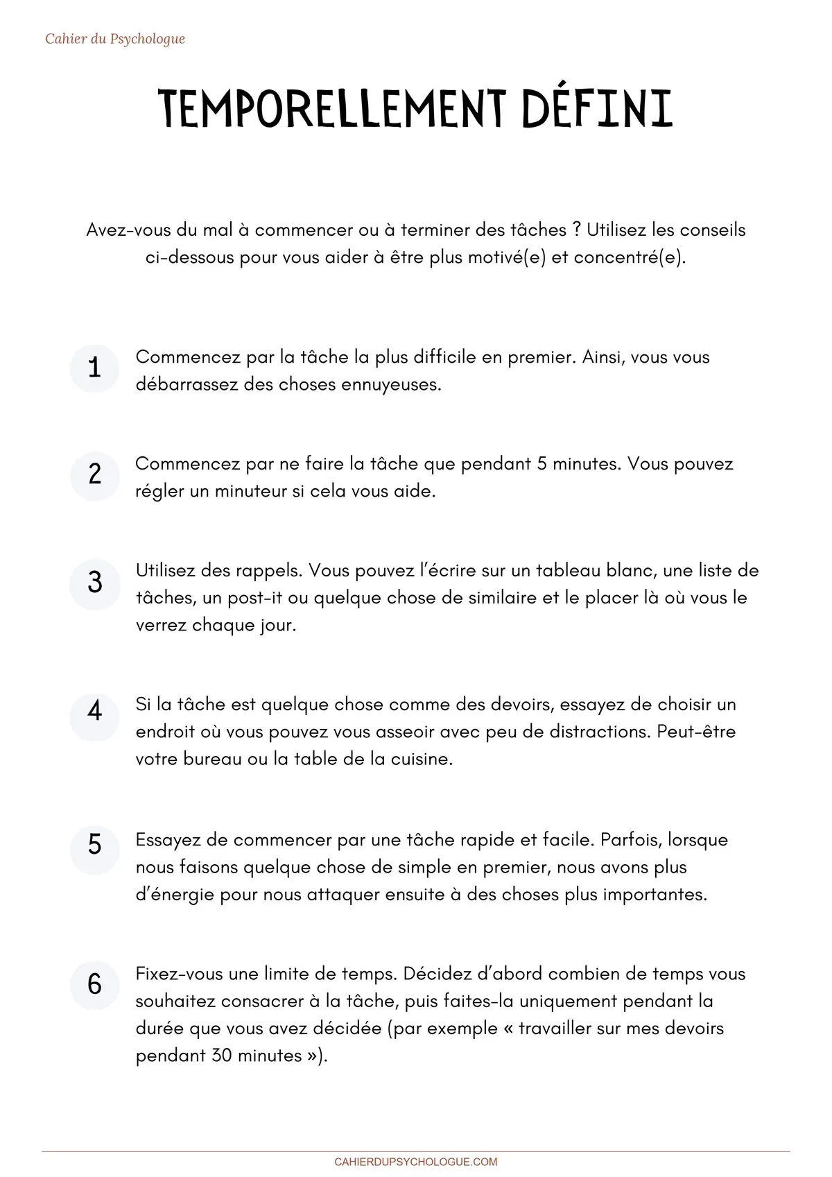 Construire un objectif SMART