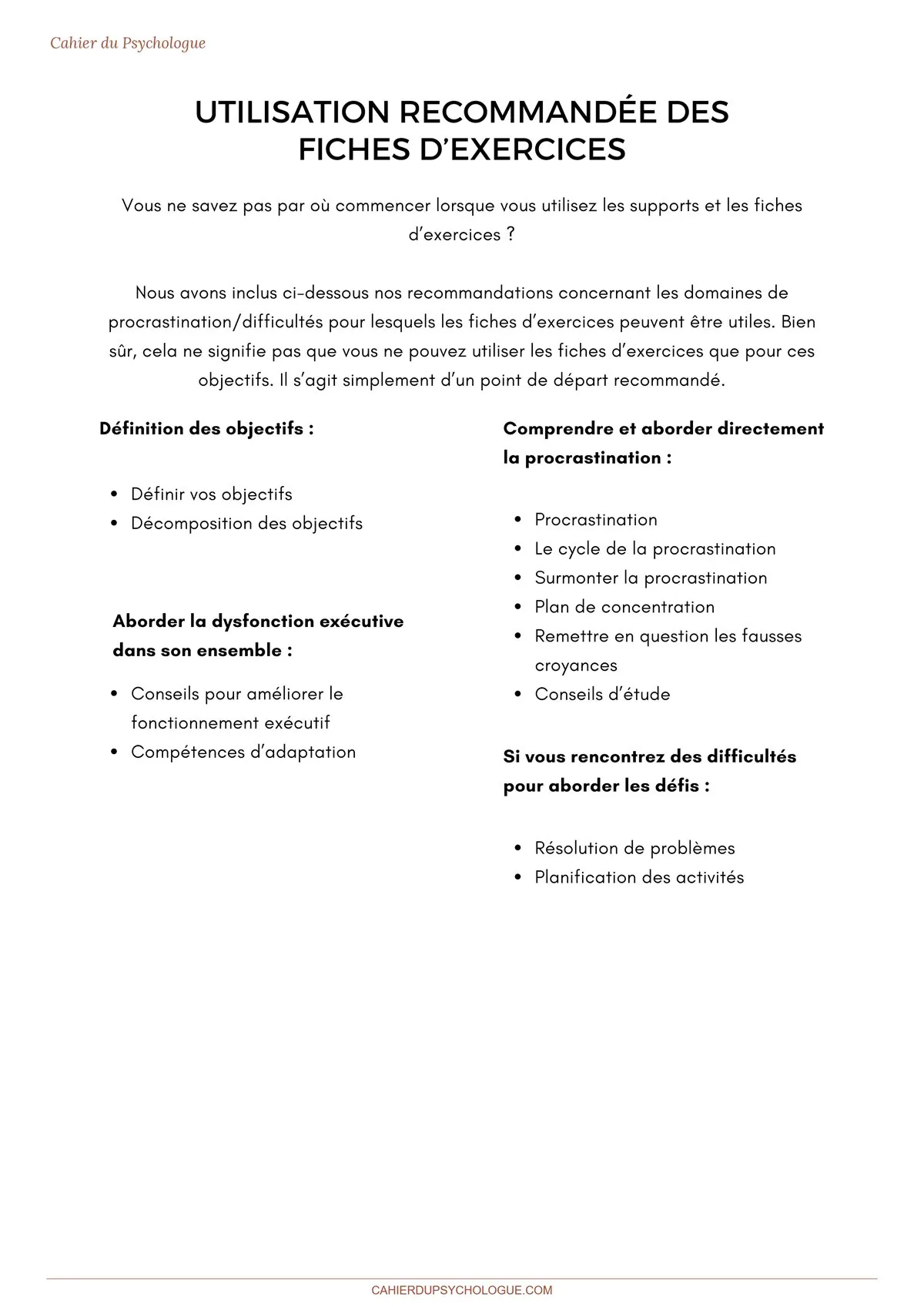 Comprendre sa procrastination