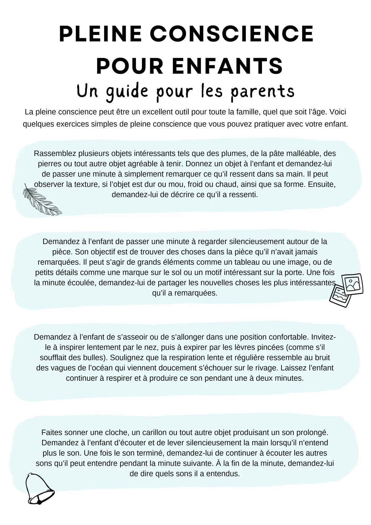 Cinq sens et météo intérieure